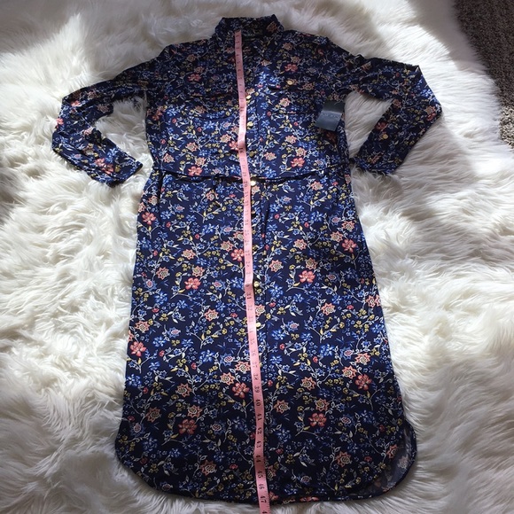 NWT LAUREN Ralph Lauren Floral Print Shift Dress - Picture 5 of 12